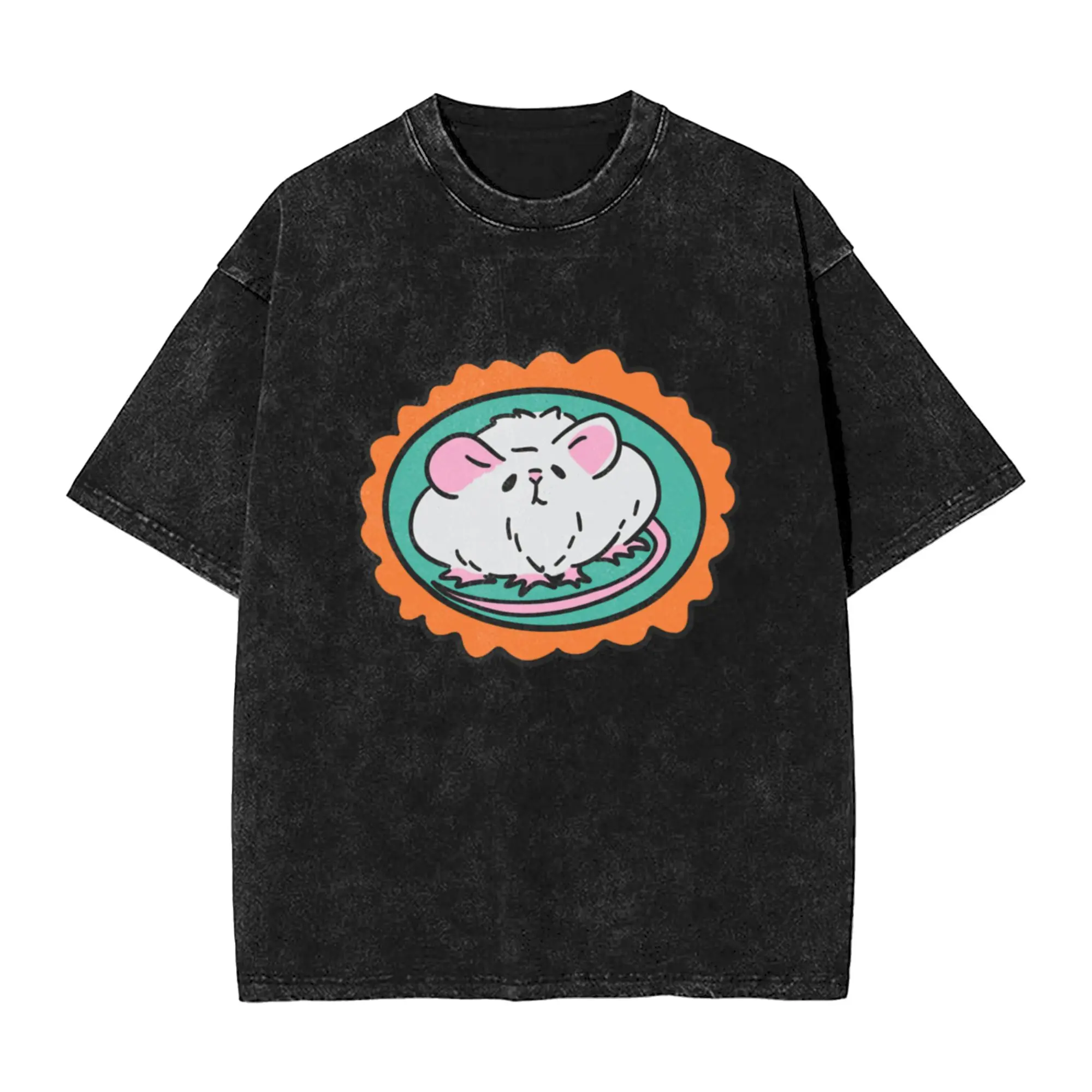 Little Fatty  Classic Chic A Vintage Oversized Cotton Unisex T-Shirts