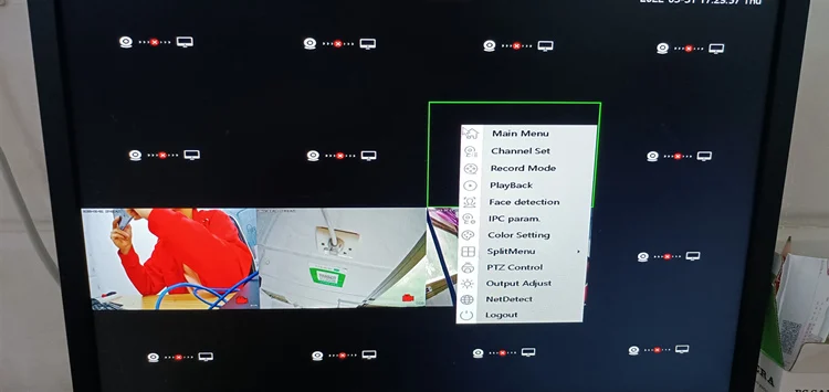 2021 رائجة البيع POE 4K NVR 16Ch H.265 P2P مسجل فيديو شبكة عرض عن بعد التسليم السريع في المخزون #5