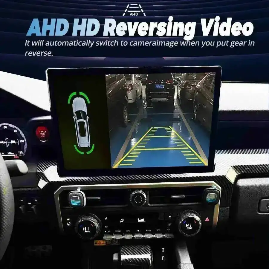 For TOYOTA TACOMA 2024 2025 Multimedia Video Player 12.3inch Android Screen Car Radio CarPlay GPS 4G Auto Player WIFI Head Unit