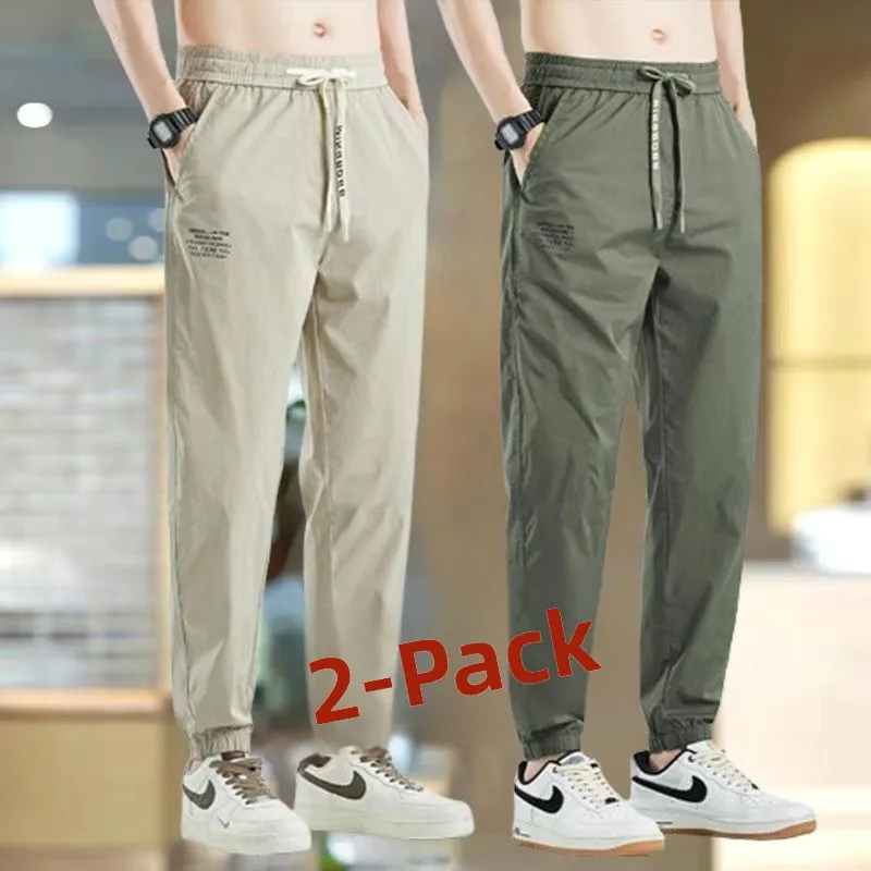 Plones informs de seda de hielo para hombre, ropa de trabajo fina de secado rápido, hoados, deportivos, largos de nu...