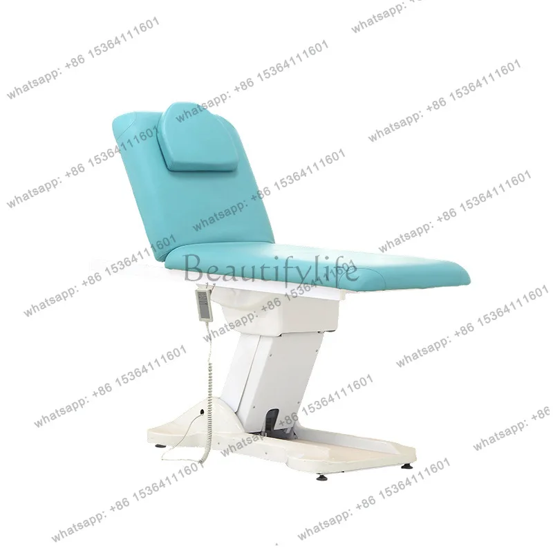 

Factory direct sales electric beauty bed lifting folding massage table