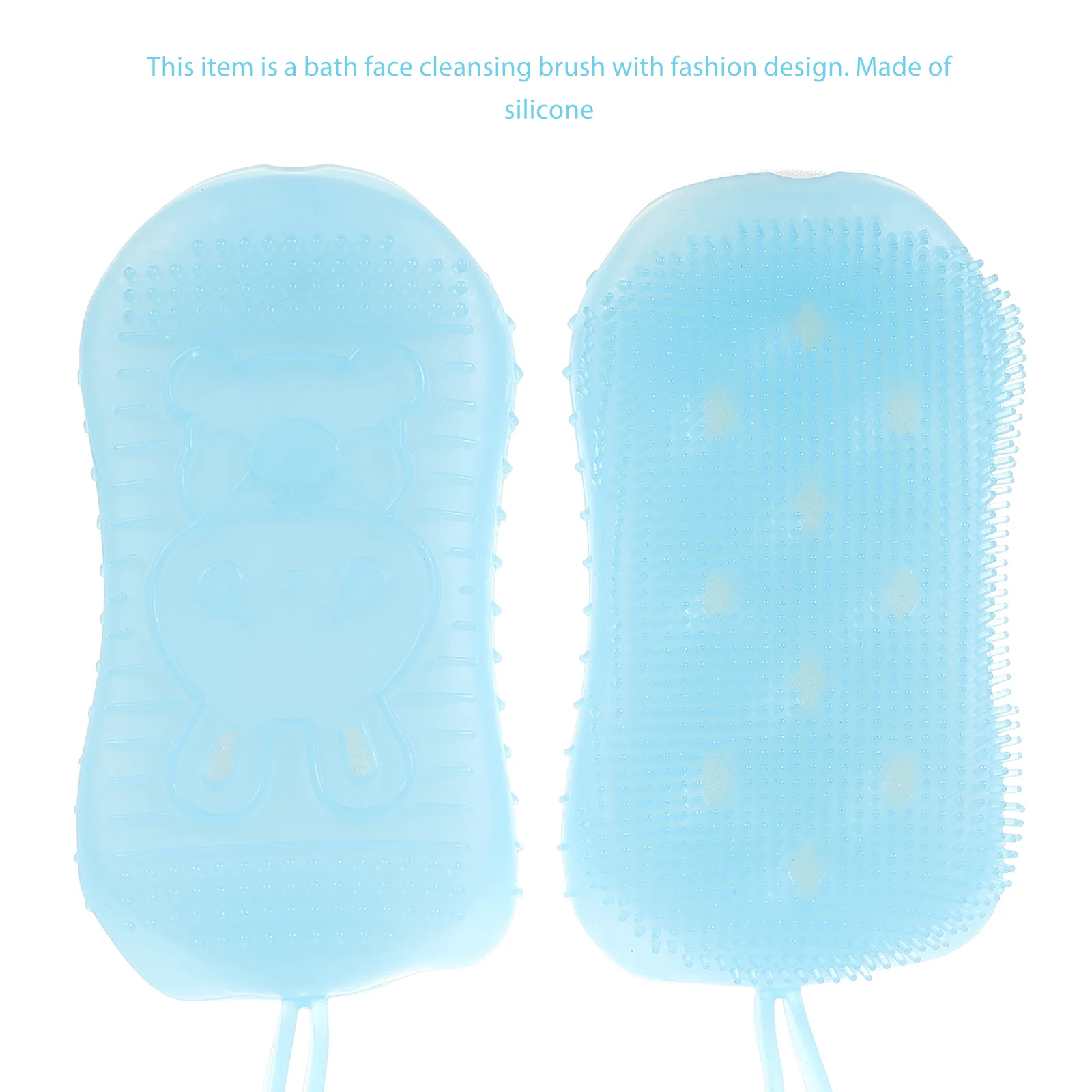2 قطعة فرشاة تنظيف الوجه حمام سيليكون لينة التقشير فرك العميق المسام التطهير الجلد مدلك الجسم الوجه حمام الغسيل