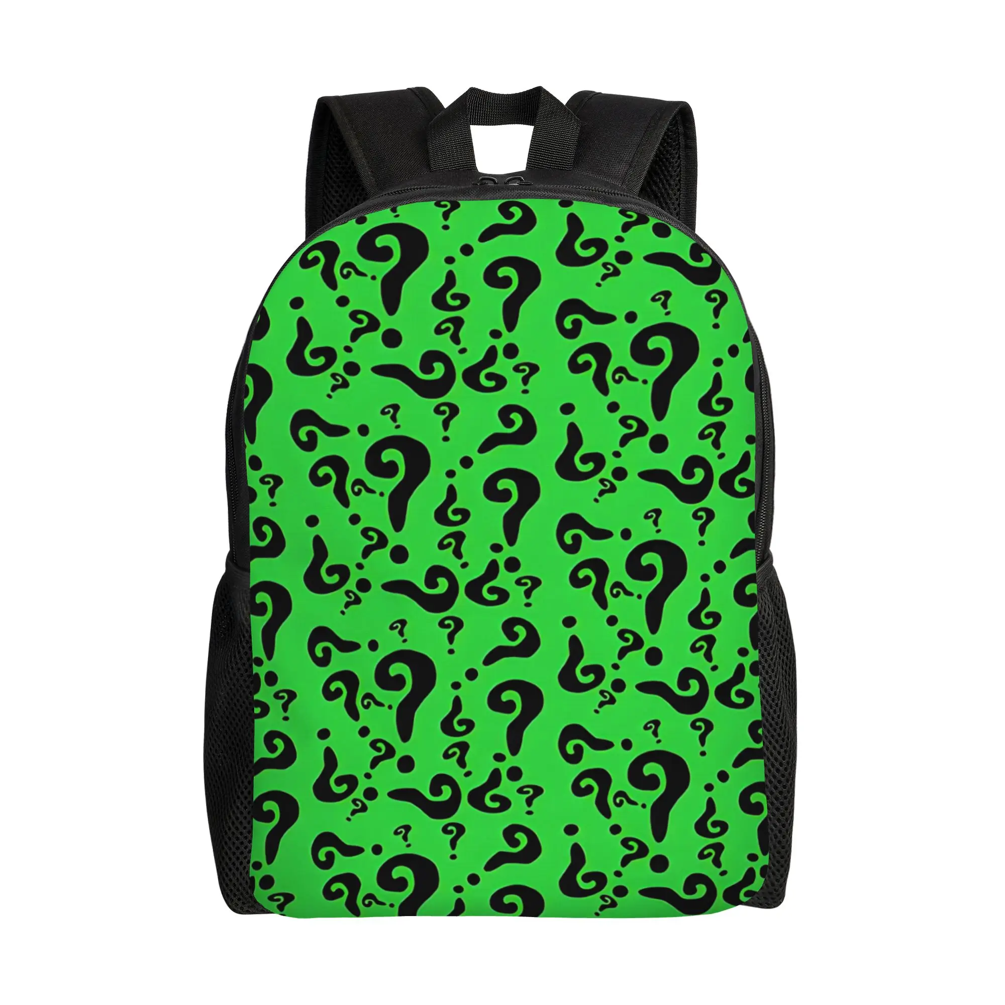 

1Piece Green Confusion New School Year Schoolbag Retro Washable Backpack Birthday Gift New Term Starts
