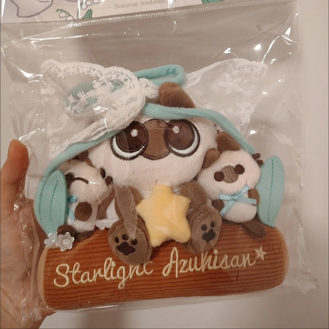 

Новая подвеска-декор для двери Starlight Azukisan Suzuran (сиамская кошка) с кружевом, милый сувенир для дома, подарок для фанатов и детей