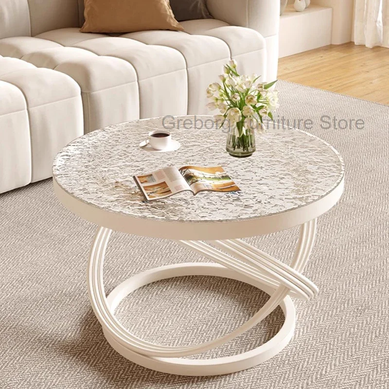 

glass white simple coffee table nordic traditional low mini coffee table center modern mesas de centro para sala home furniture