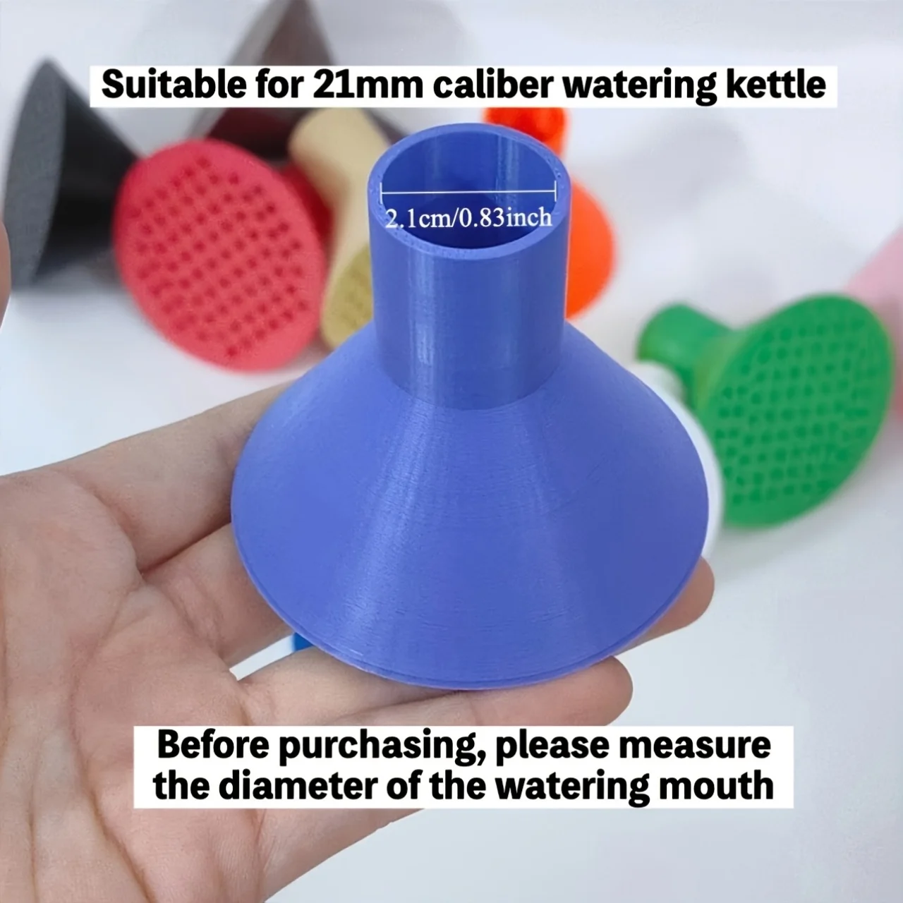 3D Printed Adjustable Rotation Watering Can Nozzle Replacement Part Portable Garden Flower Plant Irrigation Sprinkler Head