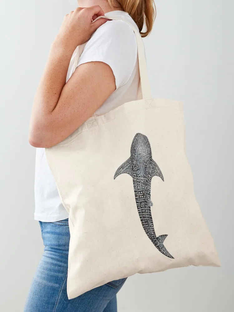 Whale shark for divers, shark lovers and fishermen Tote Bag shopping trolley bag Fabric bag canvas tote