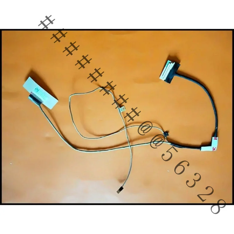 SAA+New 2D EDP LCD Screen Video Flex Ribbon Cable PN:DC020025R00 ABW70 For HP ENVY 17-T Notebook Display Replacement Repair Part