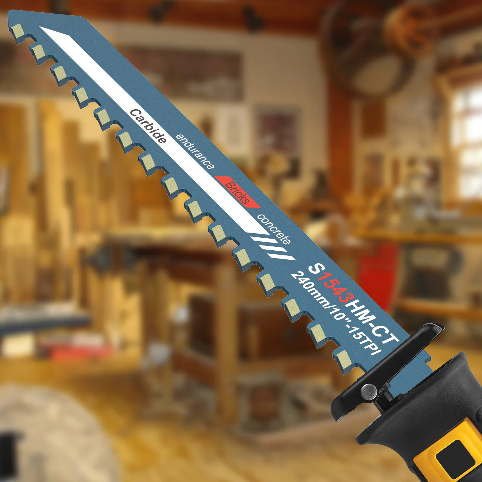 

3 шт. сабельная пила 240 мм, карбид вольфрама, зубья, сабельная пила для непрерывной резки, каменной кладки, бетона, сабельная пила