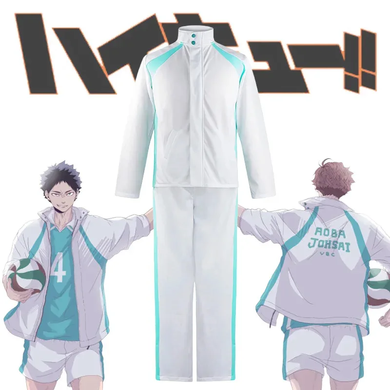 

Bear's Den Oikawa Tooru Haikyu Aoba Johsai High School Cosplay Costume Volleyball Team Sprotswear Uniform Hall New 2025
