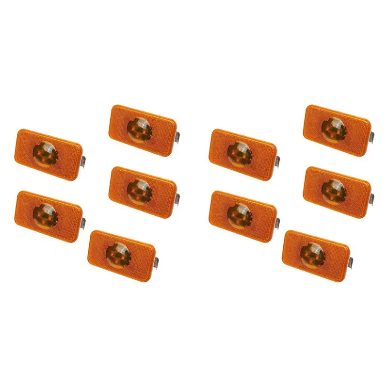 10-個-24v-車のトラック-led-サイドマーカーライトアンバーインジケーターランプ-4-led-ボルボトラック-fm-fh-用