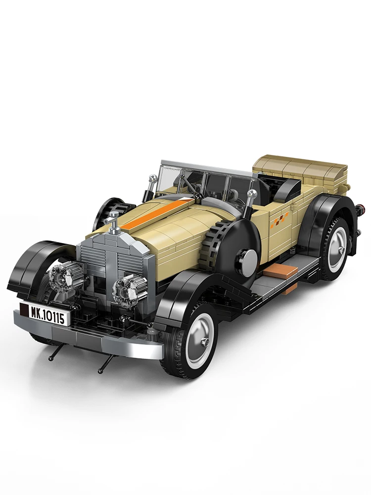 Mould King 10115 Technisches Auto-Spielzeug: Der Phantom Oldtimer Bausatz, Lernspielzeug für Kinder, Weihnachtsgeschenk