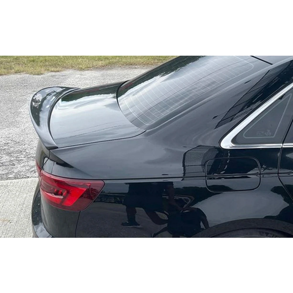 

For AUDI A4 B8.5 Sedan HK Style Carbon fiber Rear Spoiler Trunk wing 2013-2016
