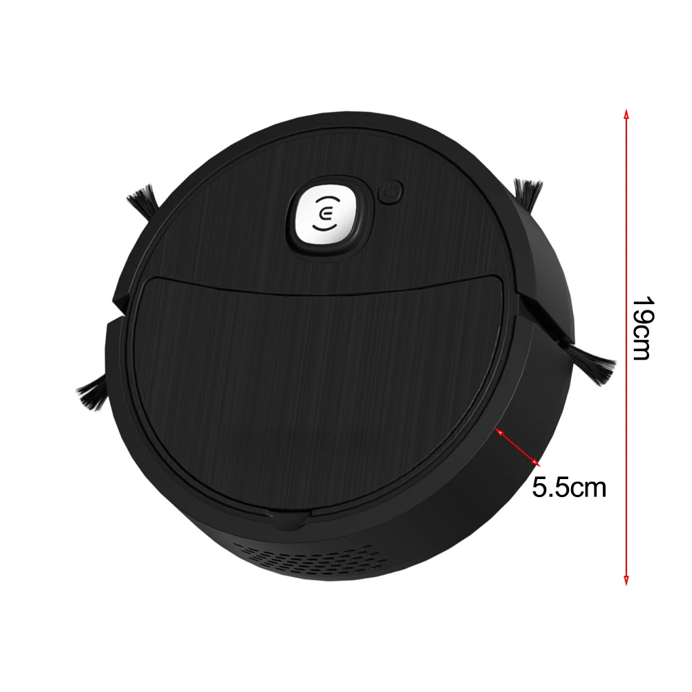 Daily Home Cleaning Purple Robot Vacuum Cleaning Tool Auto Mopping Microfiber Cloth Included Mop Pads Included