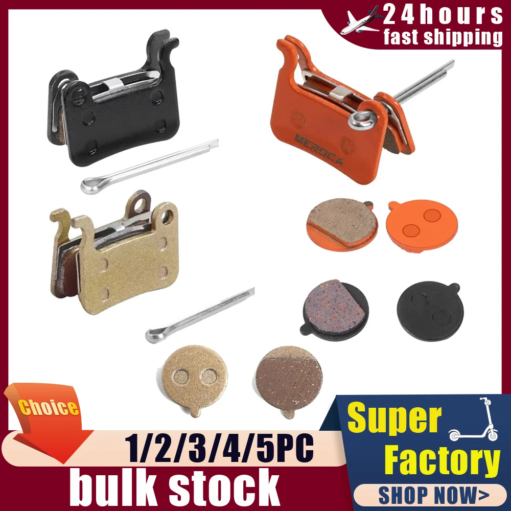 

Brake Pads Electric Scooter Replacement Parts Front Rear Whell Disc Brake Semi Full Metal Pad For Segway Ninebot ZT3 / ZT3 Pro