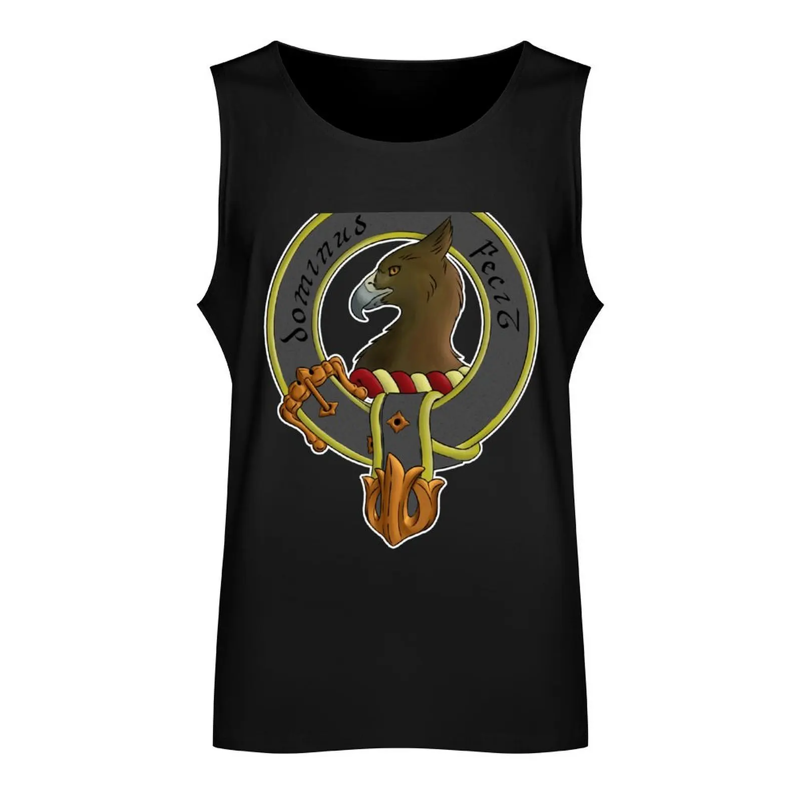 Baird Clan Crest Dominus Fecit Tank Top sleeveless vest men singlets for men