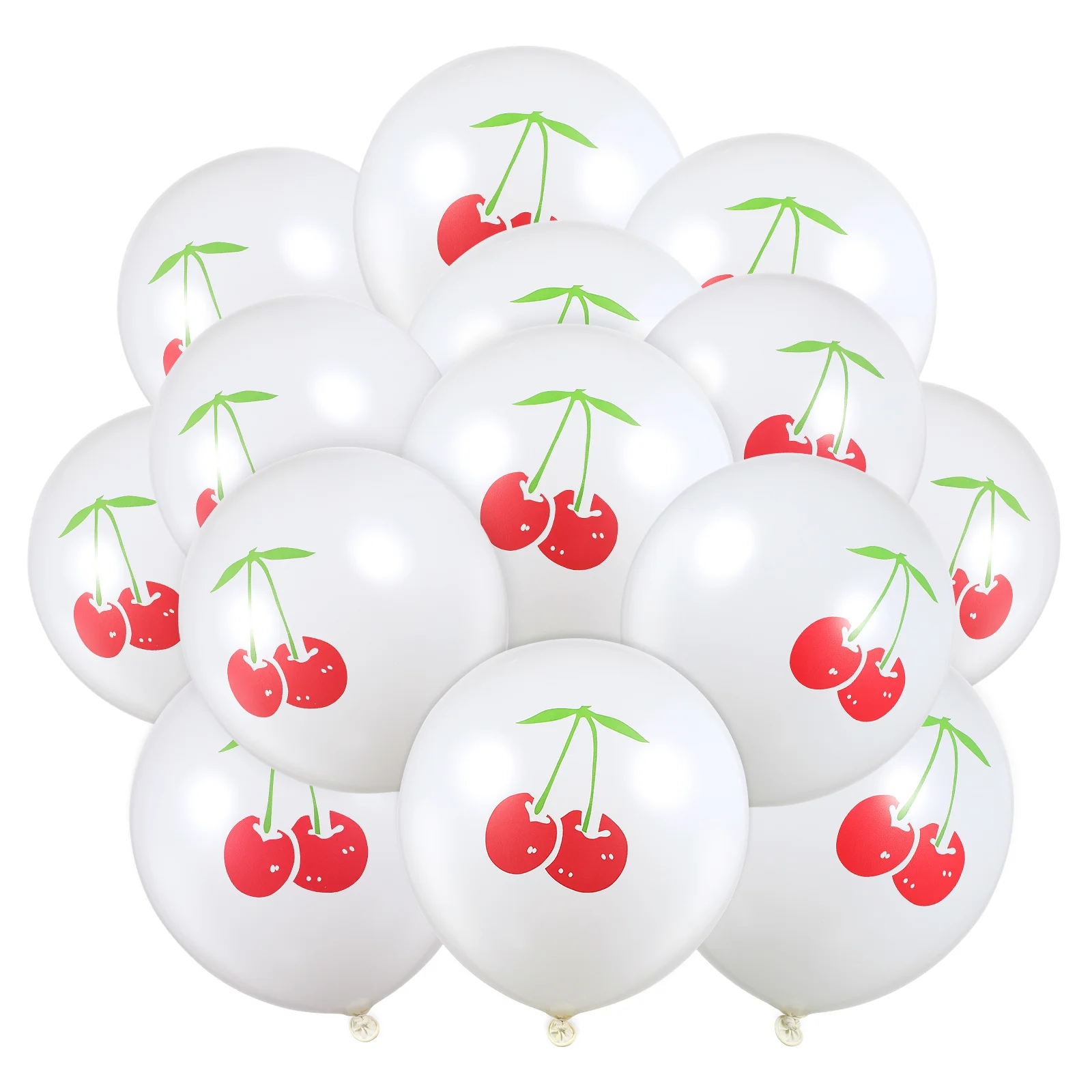 

Latex Balloon Decoration Party Supplies Fairy Cherry Pattern Balloons Wedding Hanging Bride
