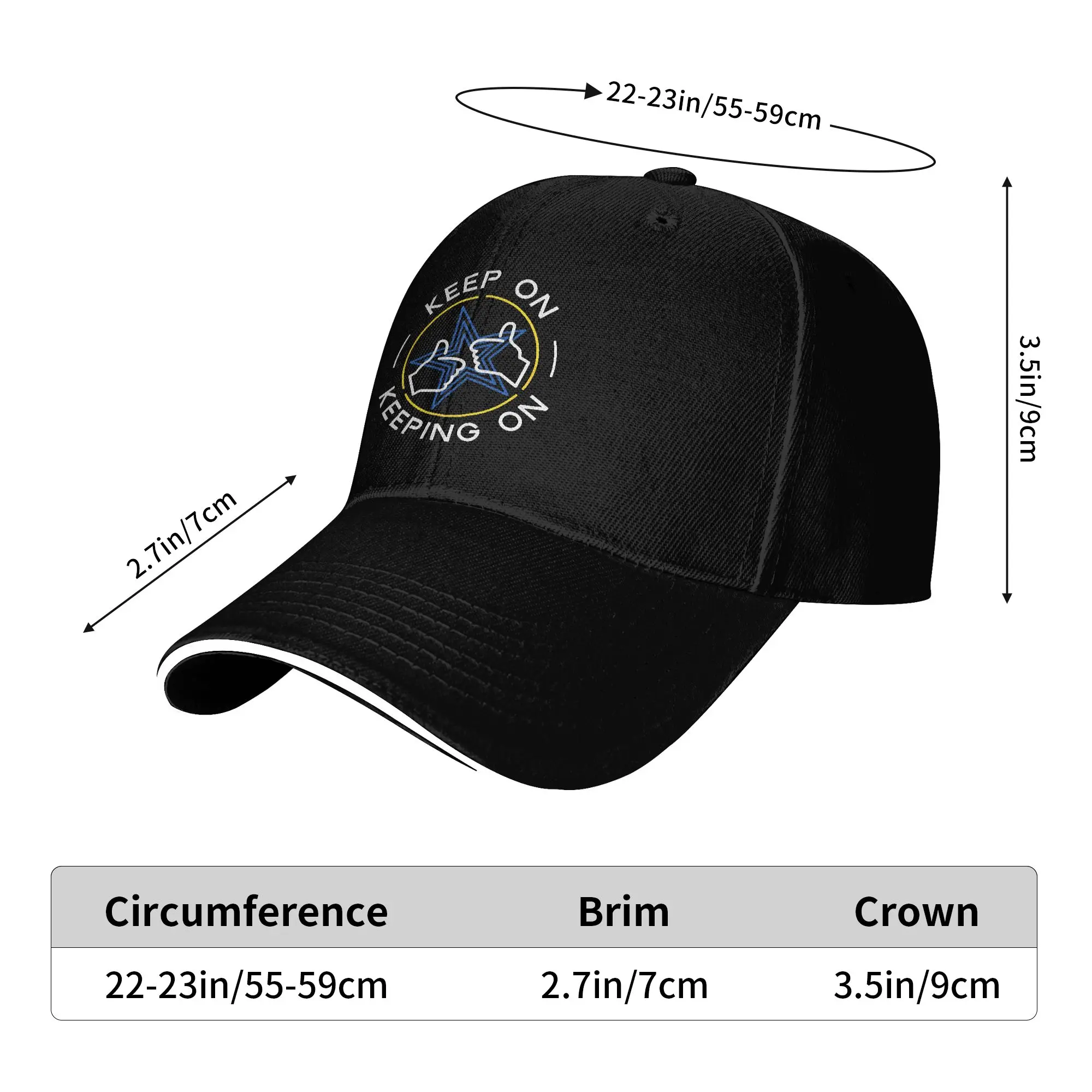 Death Stranding Keep On Keeping On  Baseball Cap  Summer Casual Trucker Hat For Men Hunting Camping Sun Snapback Cap