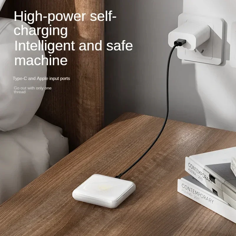 Mini banco de energía Magsafe de 50000mAh, carga rápida, magnético, inalámbrico, batería externa portátil ligera de gran capacidad