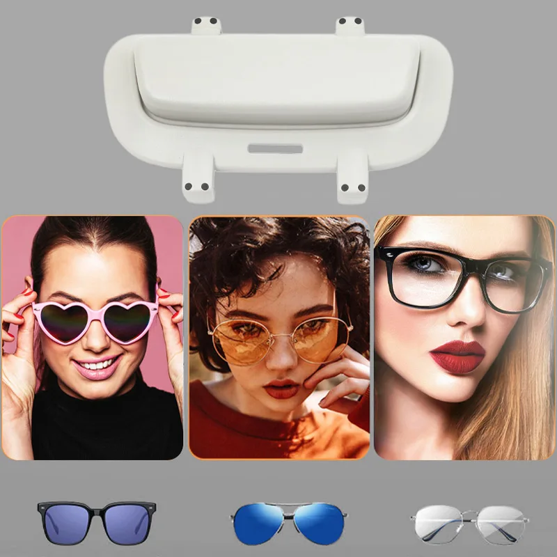 For Chery ICAR 03 Jaecoo 6 J6 EV Car Glasses Case Sun Visor Sunglasses Clip Sunglasses Glasses Frame Storage Box ICAR03