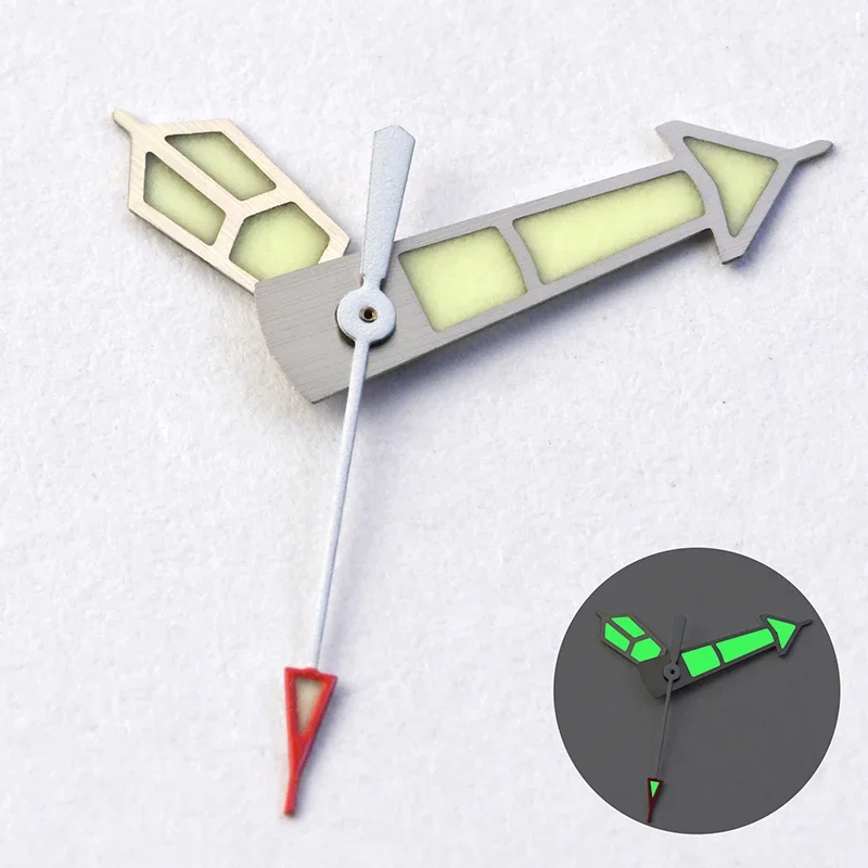 

HEIMDALLR watch hand super Luminous Tuna Can SKX007 SKX009 Turtle watch marine master fits SEIKO NH35A NH36A watch mod 6105-8110
