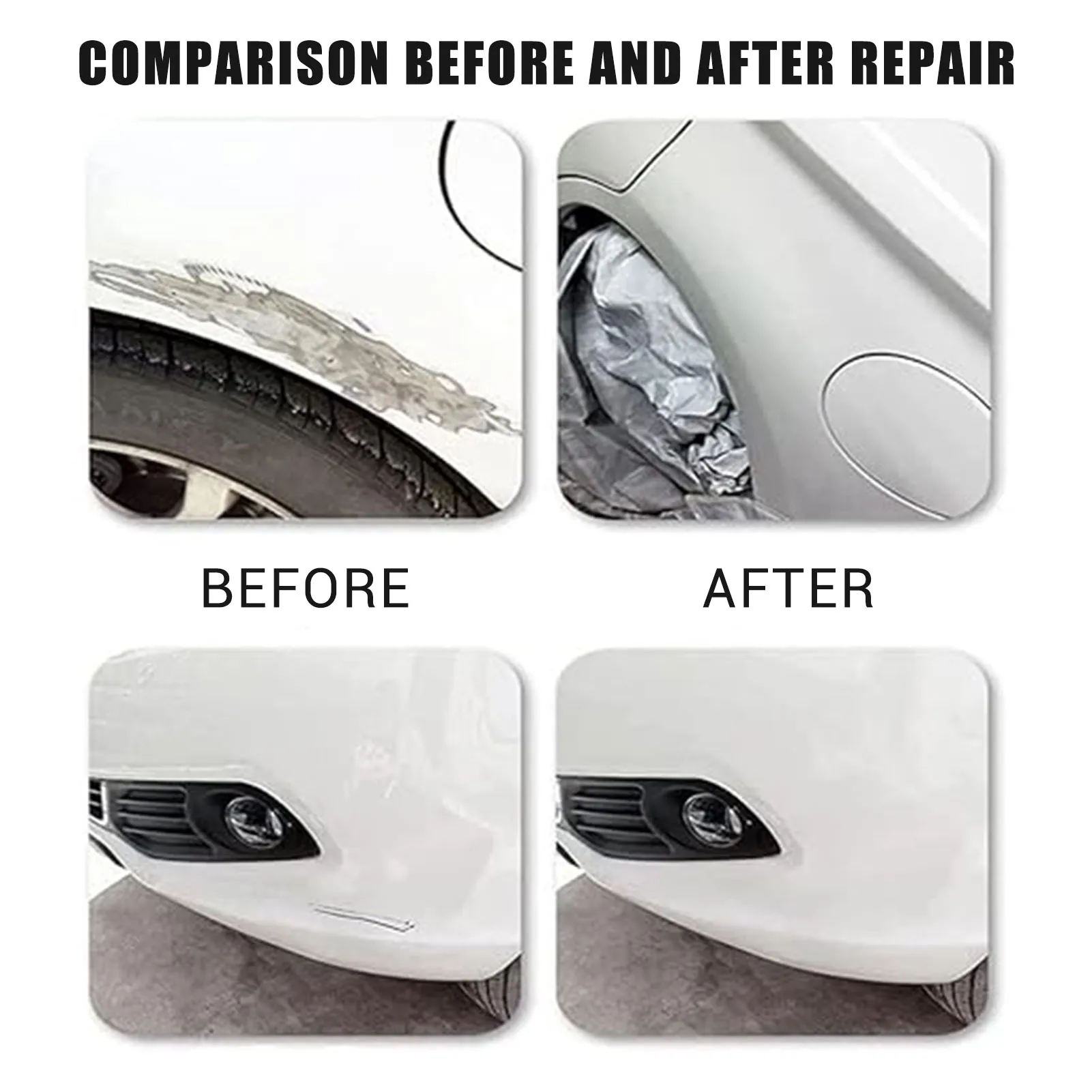 Car Scratch Repair Polishing Paste Safe Ingredients Automative Repair Paste for Home Auto Car Maintenance