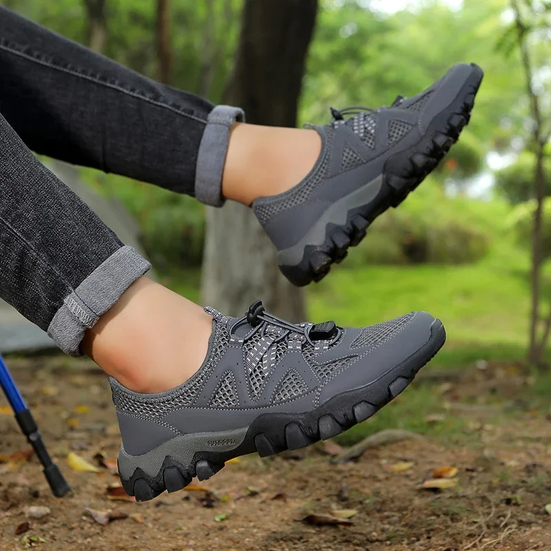 

Мужские кроссовки, новые летние модные удобные сетчатые дышащие уличные повседневные кроссовки на мягкой подошве с противоскользящим отскоком, универсальные кроссовки