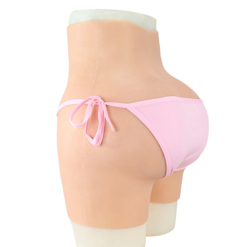 Tgirl Silicone Pants Realistic Vagina Shemale Buttock Butt Shaper Shorts Padded Push Up Hip Enhance Underwear for Cosplay