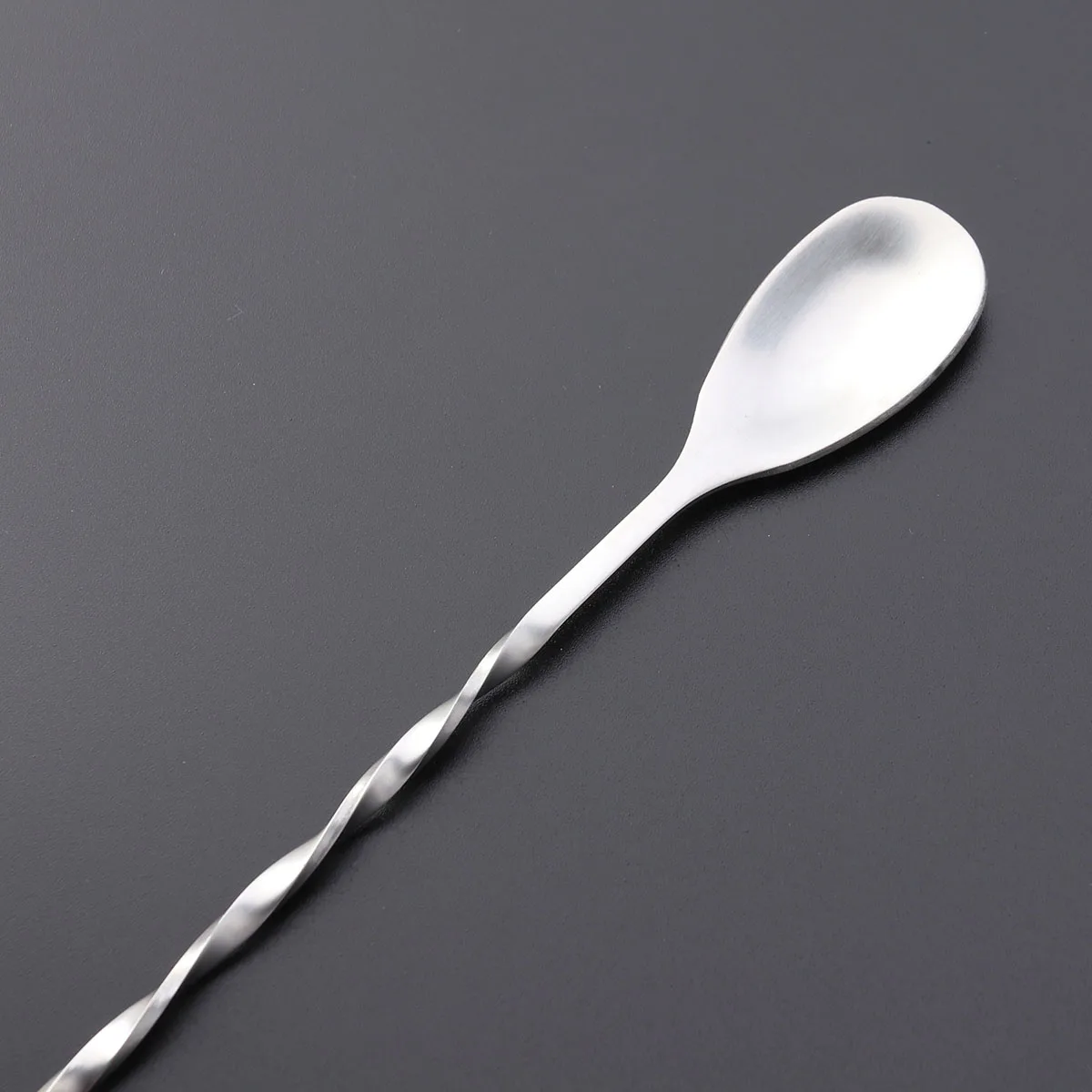 

Bar Spoon Stainless Steel Cocktail Bartender Tool Coffee Martini Tea Stirring Stick