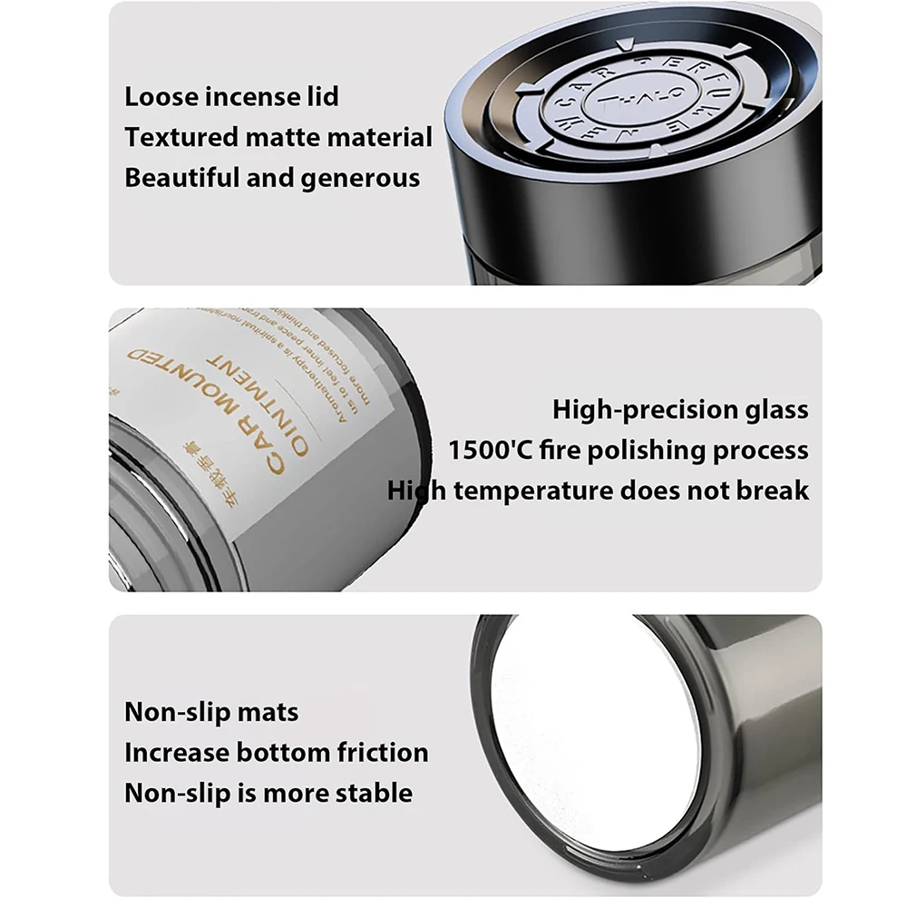 سيارة معطّر الهواء موزع الهواء المرطب رائحة الغردينيا نكهة بلسم ضوء رائحة القضاء على رائحة عطر طويل الأمد حلية #3