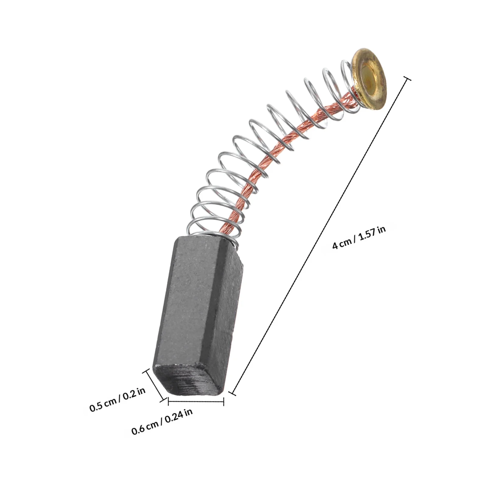 Escova de carbono para fabricante de leite de soja, 5 peças, peça de reposição compatível com vários modelos, aparelho de desempenho estável