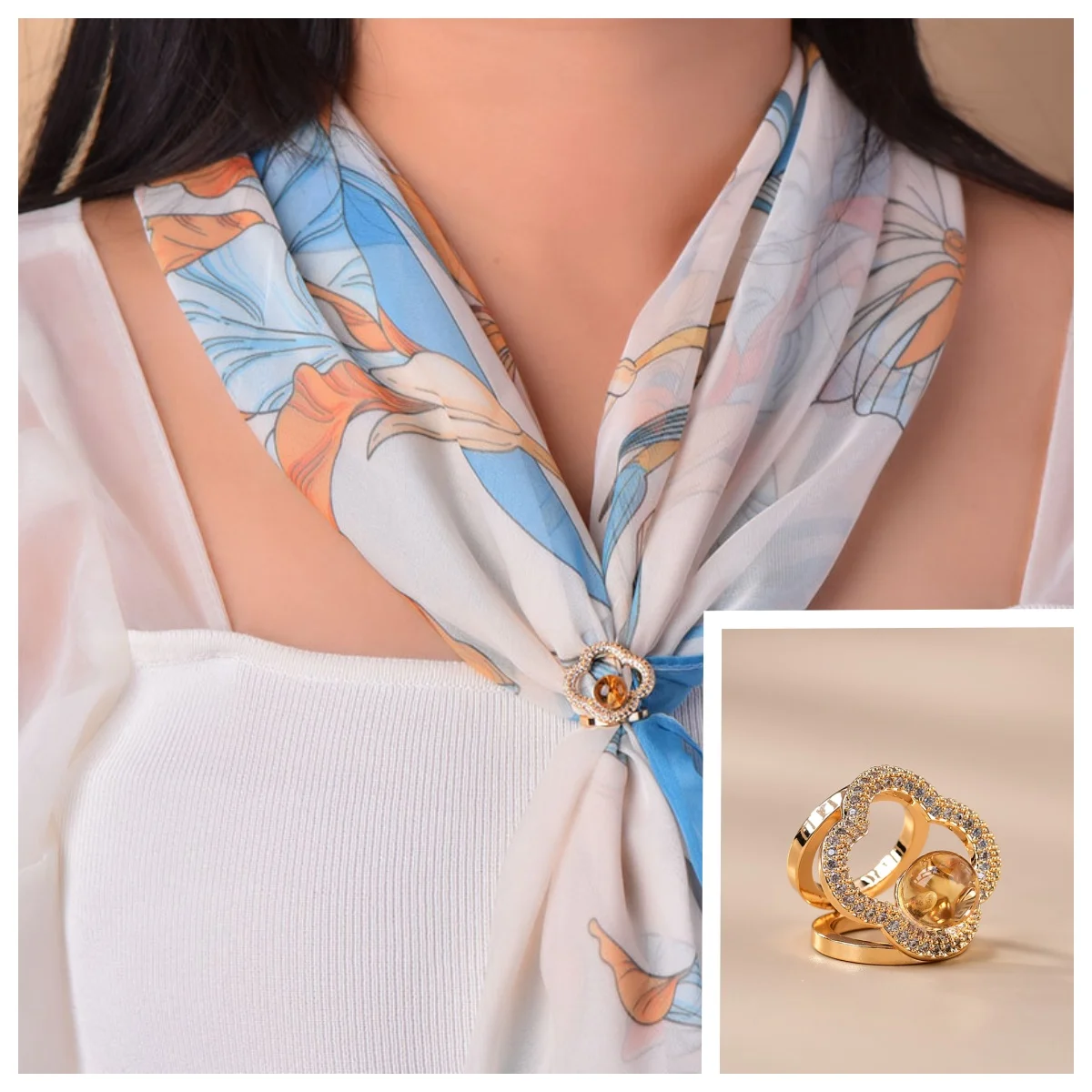 sciarpa-in-citrino-naturale-con-fibbia-stile-quadrifoglio-per-banchetti-occasioni-aziendali-look-quotidiano-accessori-in-cristallo-regalo-di-compleanno