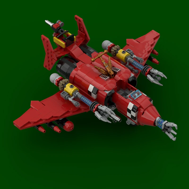 Giochi popolari 40K Costruzione di modelli Moc Mattoni Collezione di getti da combattimento Tecnologia Blocchi Regalo Giocattoli natalizi modulari Set fai da te