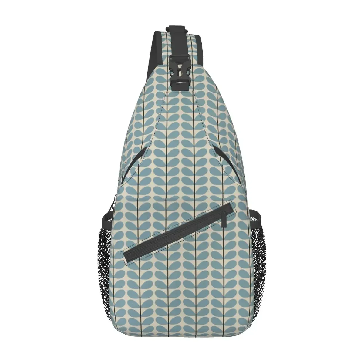 Orla Kiely Sling Bags Chest Crossbody Shoulder Backpack Outdoor Sports Daypacks Leaf Printed Bag