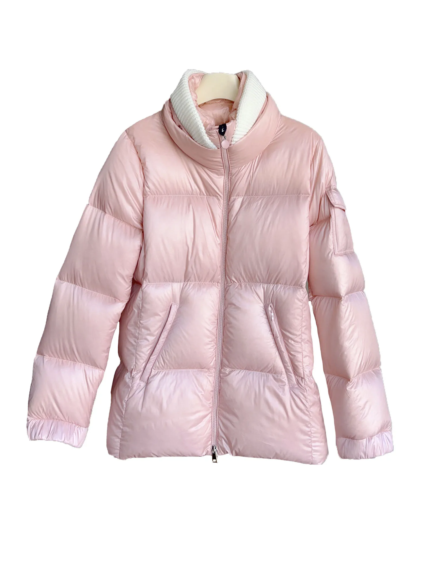 

Пуховик с отложным воротником, короткий свободный дизайн талии, теплый и удобный, новинка зимы 2023, 1130