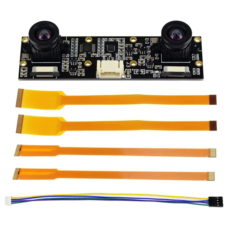 

8MP Stereo Camera Binocular Camera Module Set For Orin Developer Kit B01 2GB 4GB For RPI Raspberry Pi CM3