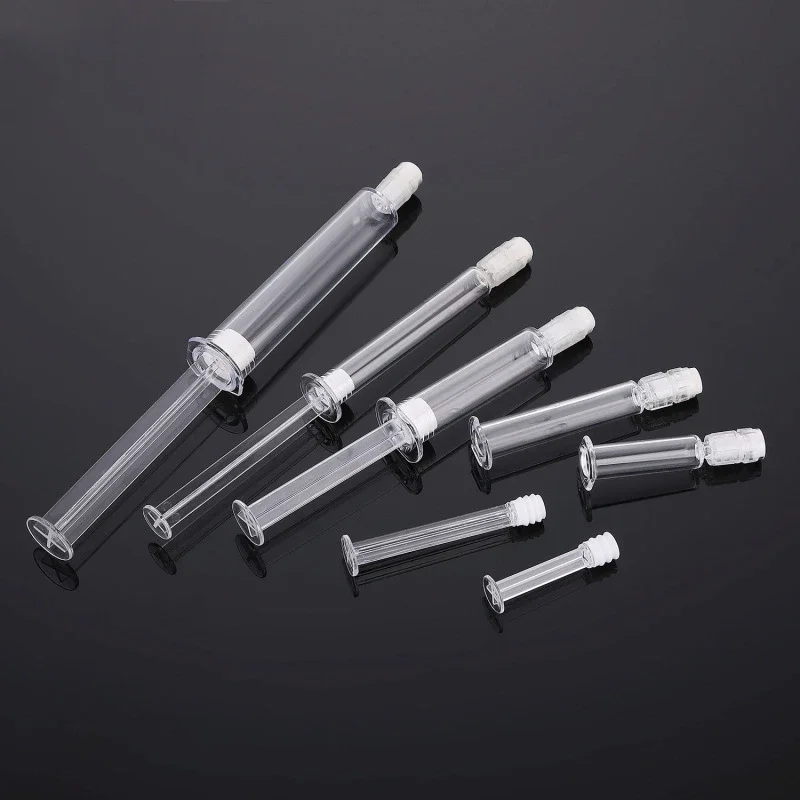 1/2/3/5/10ml Eye Cream Essence Needle Tube Cosmetic Stoste Needle Bottle Smudging Type Water-light Needle Tube Packing Material