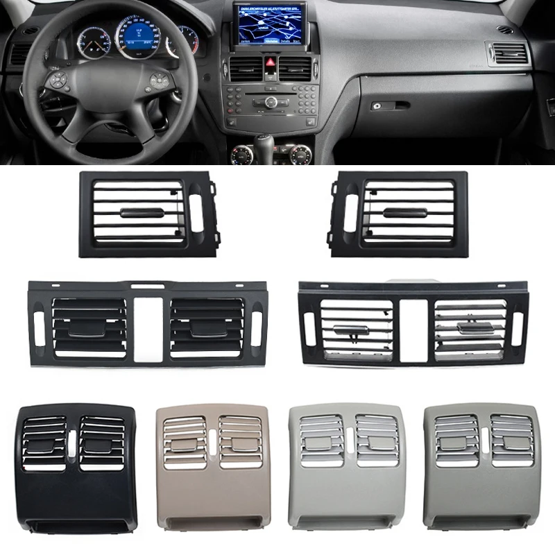 

LHD Air Condition AC Vent Grille Outlet Cover Panel For Mercedes Benz W204 C Class C180 C200 C220 C230 C260 C300 350 2007-2011