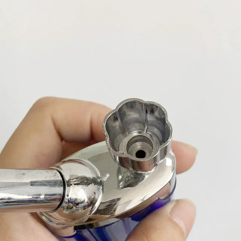 1pcComplete Cleanable Acrylic Smoking Pipe with Microfilter, Circulation System for Tar Reduction, Fashion Cigarette Holder Tool
