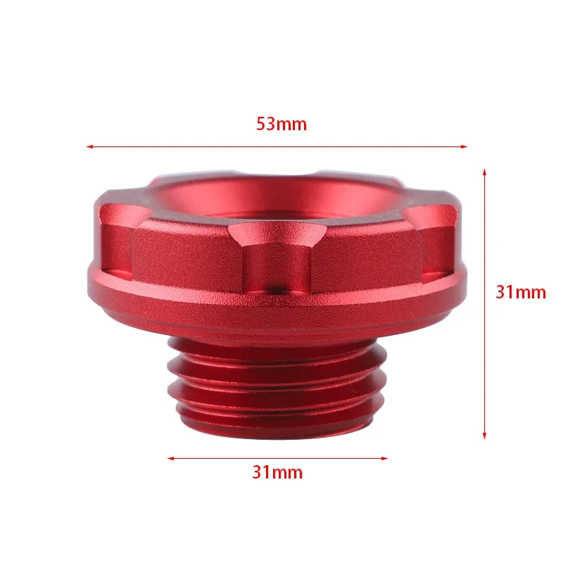 Aluminum Engine Oil Cap Tank Cover JDM Style For Honda Blue Black Red Silver Purple with logo