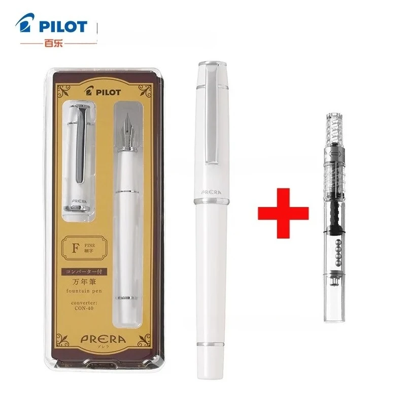 Original Limited New Colors Transparent PILOT FPR-3SR Prera Pen F/M Nib Resin Pen Clip Student Writing Business Supplies Gift