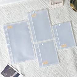 10/20/30/50 Pieces/Bag M5/A6/A7 Transparent Binder, Plastic Protective Cover, Portable Sticker Book, Binder, Photo Album Binder Refill, High-Quality Pp Material, Acid-Free, Pvc-Free, Safe Storage, High Transparency, Can Be Used to Store K-Pop Photocard, Photos, Documents, Banknotes, Change, Jewelry, and Various Small Items