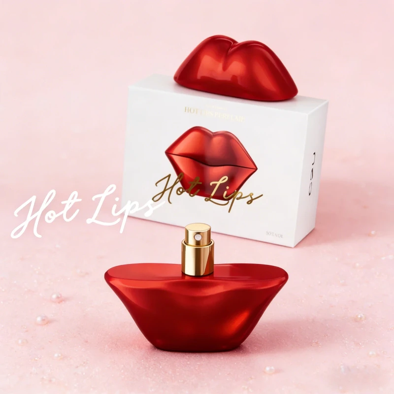 

30ml Sensual Floral Fragrance For Women Elegant Flame Red Lips Perfume Long-lasting Sophisticated Captivating Aroma Parfum Spray