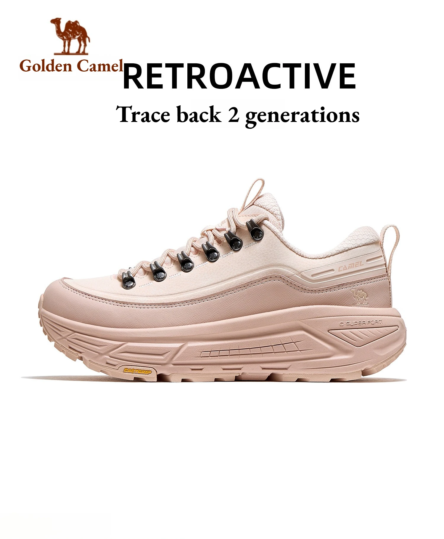 

Golden Camel Women's Running Sneakers 2026 Autumn Stability Thick Bottom Comfort Cushioned Lightweight Men's Runing Sports Shoes