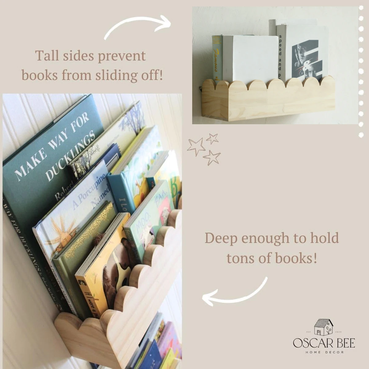 Деревянная настенная полка в с – обзор и цена Floating Shelves