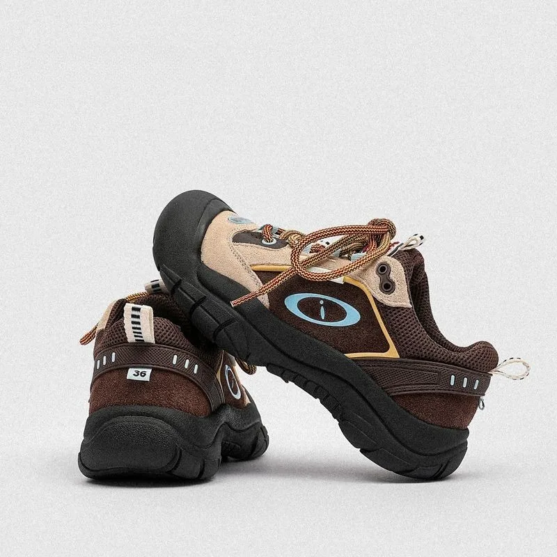 

Best Selling Hiking Sneakers Non-Slip Sneakers Ladies Trekking Wearable Hiking Trainers shoes Lacing Mountain Climbing Footwear