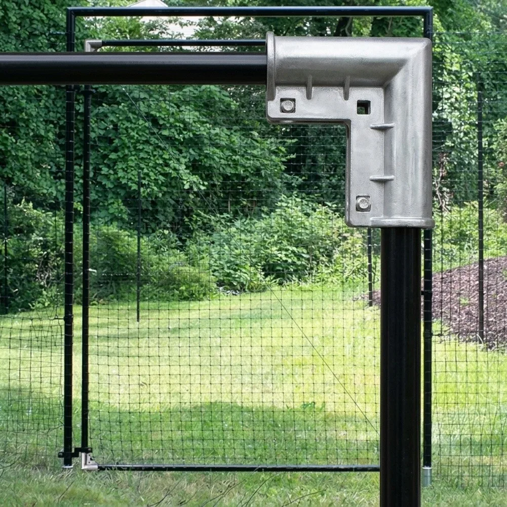 For Secure Gate Operation Chain Link Gate Corner Outdoor Fence Connector 1-3 8 X 1-3 8 Complete Hardware Included