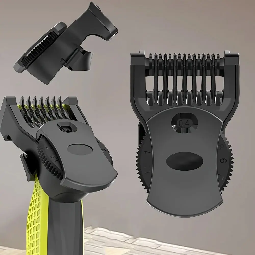 KVIFO 14-in-1 Adjustable Guards Guide Comb for Philips One Blade QP2520 QP2630 QP2724 QP2834 Electric Shaver Replacement Kit