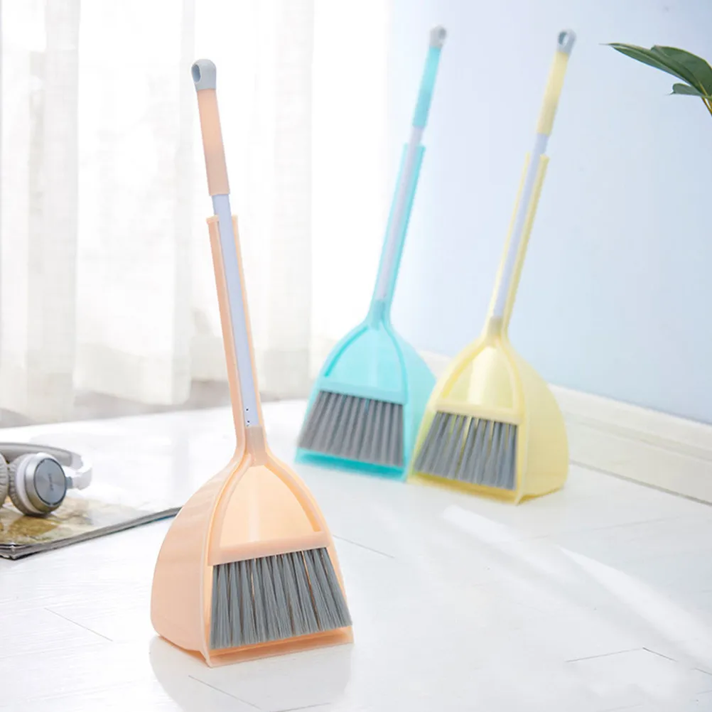 4pcs-kids-broom-and-dustpan-set-smooth-safe-lightweight-mini-cleaning-tools-for-home-kindergarten-housekeeping-learning-play