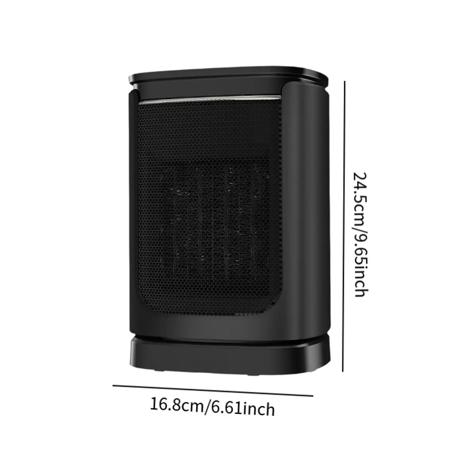 Small Space Heater Overheat Protection Personal Heater for Room RV Office